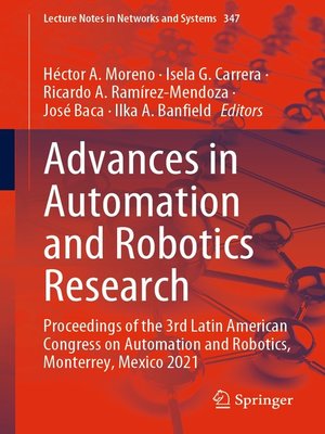 cover image of Advances in Automation and Robotics Research